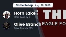 Recap: Horn Lake  vs. Olive Branch  2018