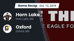 Recap: Horn Lake  vs. Oxford  2018