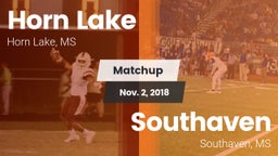 Matchup: Horn Lake High vs. Southaven  2018