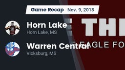 Recap: Horn Lake  vs. Warren Central  2018