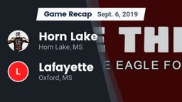 Recap: Horn Lake  vs. Lafayette  2019