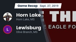 Recap: Horn Lake  vs. Lewisburg  2019