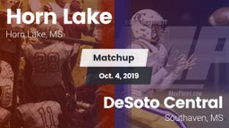 Matchup: Horn Lake High vs. DeSoto Central  2019