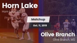Matchup: Horn Lake High vs. Olive Branch  2019