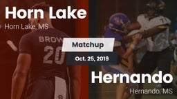 Matchup: Horn Lake High vs. Hernando  2019