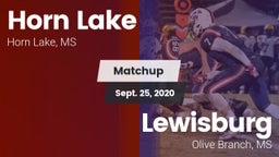 Matchup: Horn Lake High vs. Lewisburg  2020