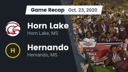 Recap: Horn Lake  vs. Hernando  2020