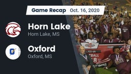 Recap: Horn Lake  vs. Oxford  2020