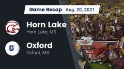 Recap: Horn Lake  vs. Oxford  2021