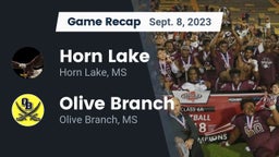 Recap: Horn Lake  vs. Olive Branch  2023