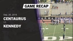 Recap: Centaurus  vs. Kennedy 2015