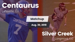 Matchup: Centaurus High vs. Silver Creek  2018