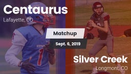 Matchup: Centaurus High vs. Silver Creek  2019