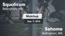 Matchup: Squalicum High vs. Sehome  2016