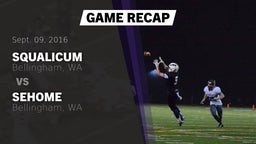 Recap: Squalicum  vs. Sehome  2016