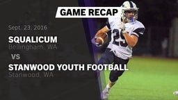 Recap: Squalicum  vs. Stanwood Youth Football 2016