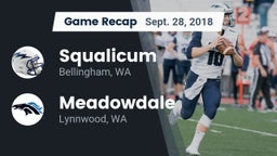Recap: Squalicum  vs. Meadowdale  2018
