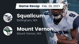 Recap: Squalicum  vs. Mount Vernon  2021