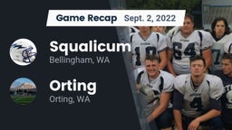 Recap: Squalicum  vs. Orting  2022