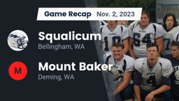 Recap: Squalicum  vs. Mount Baker  2023