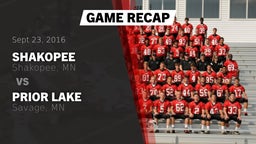 Recap: Shakopee  vs. Prior Lake  2016