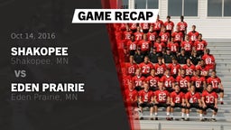 Recap: Shakopee  vs. Eden Prairie  2016