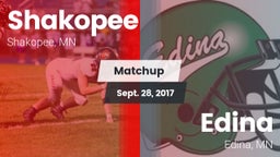 Matchup: Shakopee  vs. Edina  2017