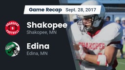 Recap: Shakopee  vs. Edina  2017