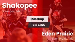 Matchup: Shakopee  vs. Eden Prairie  2017