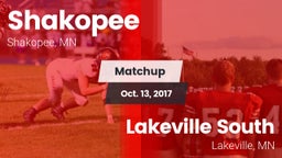 Matchup: Shakopee  vs. Lakeville South  2017