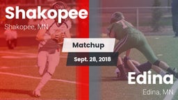 Matchup: Shakopee  vs. Edina  2018