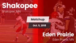 Matchup: Shakopee  vs. Eden Prairie  2018