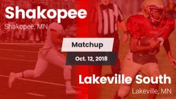 Matchup: Shakopee  vs. Lakeville South  2018
