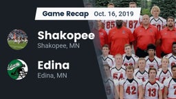 Recap: Shakopee  vs. Edina  2019