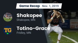 Recap: Shakopee  vs. Totino-Grace  2019
