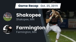 Recap: Shakopee  vs. Farmington  2019