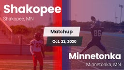 Matchup: Shakopee  vs. Minnetonka  2020