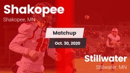 Matchup: Shakopee  vs. Stillwater  2020