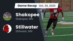 Recap: Shakopee  vs. Stillwater  2020