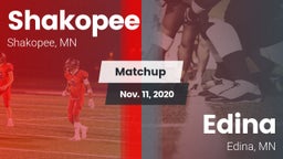 Matchup: Shakopee  vs. Edina  2020