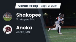 Recap: Shakopee  vs. Anoka  2021