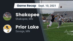 Recap: Shakopee  vs. Prior Lake  2021