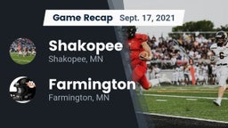 Recap: Shakopee  vs. Farmington  2021
