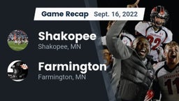Recap: Shakopee  vs. Farmington  2022
