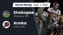 Recap: Shakopee  vs. Anoka  2022