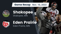 Recap: Shakopee  vs. Eden Prairie  2022