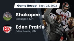 Recap: Shakopee  vs. Eden Prairie  2023