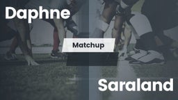 Matchup: Daphne  vs. Saraland  2016