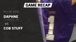 Recap: Daphne  vs. Cob Stuff 2016