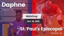 Matchup: Daphne  vs. St. Paul's Episcopal  2019